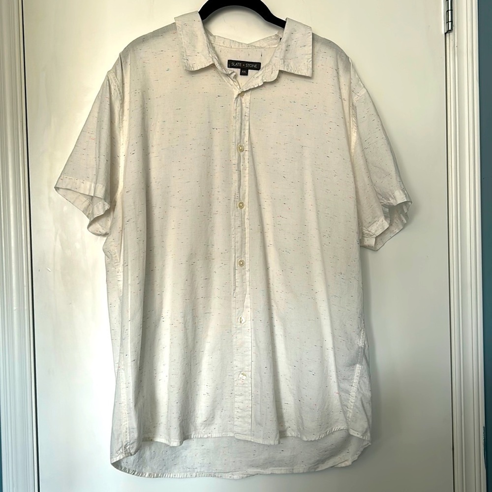 Slate & Stone Casual Button Up T-Shirt